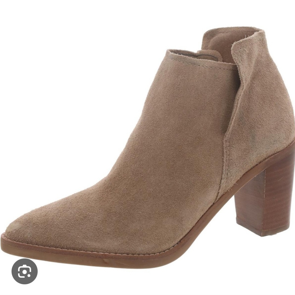 DOLCE VITA WOMEN'S SONNI LEATHER POINTED TOE BOOTIES SIZE 10 NWOT